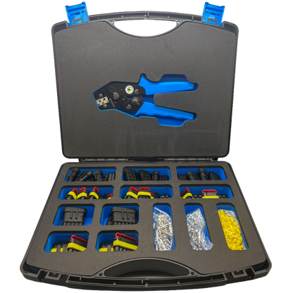 Profi Steckverbinder Set inklusive Crimpzange